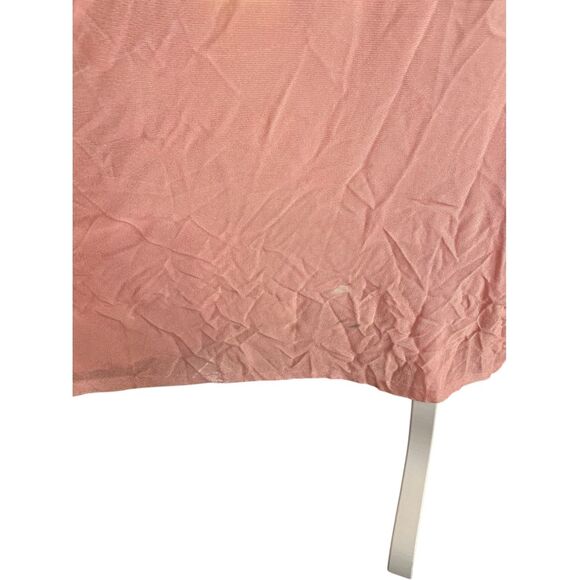 SEROYA Amine Maxi Dress in Coral Blush Size Medium Small Fabric Discoloration - Picture 7 of 11